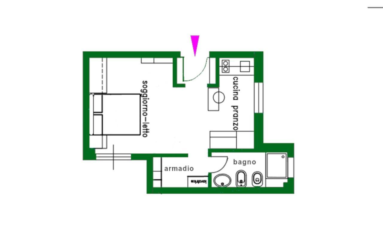 Апартаменти Sarpi Flat Флоренція Екстер'єр фото